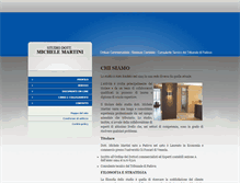 Tablet Screenshot of martinistudio.it